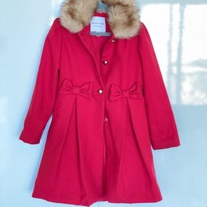 JANIE and JACK coat 🧥 ❤️ size 5-6